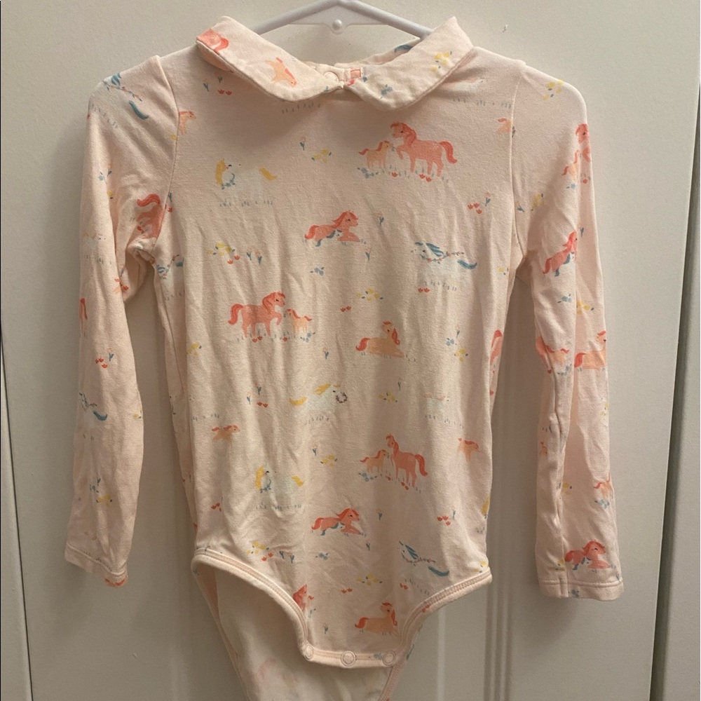 Angel dear horse collared bodysuit
